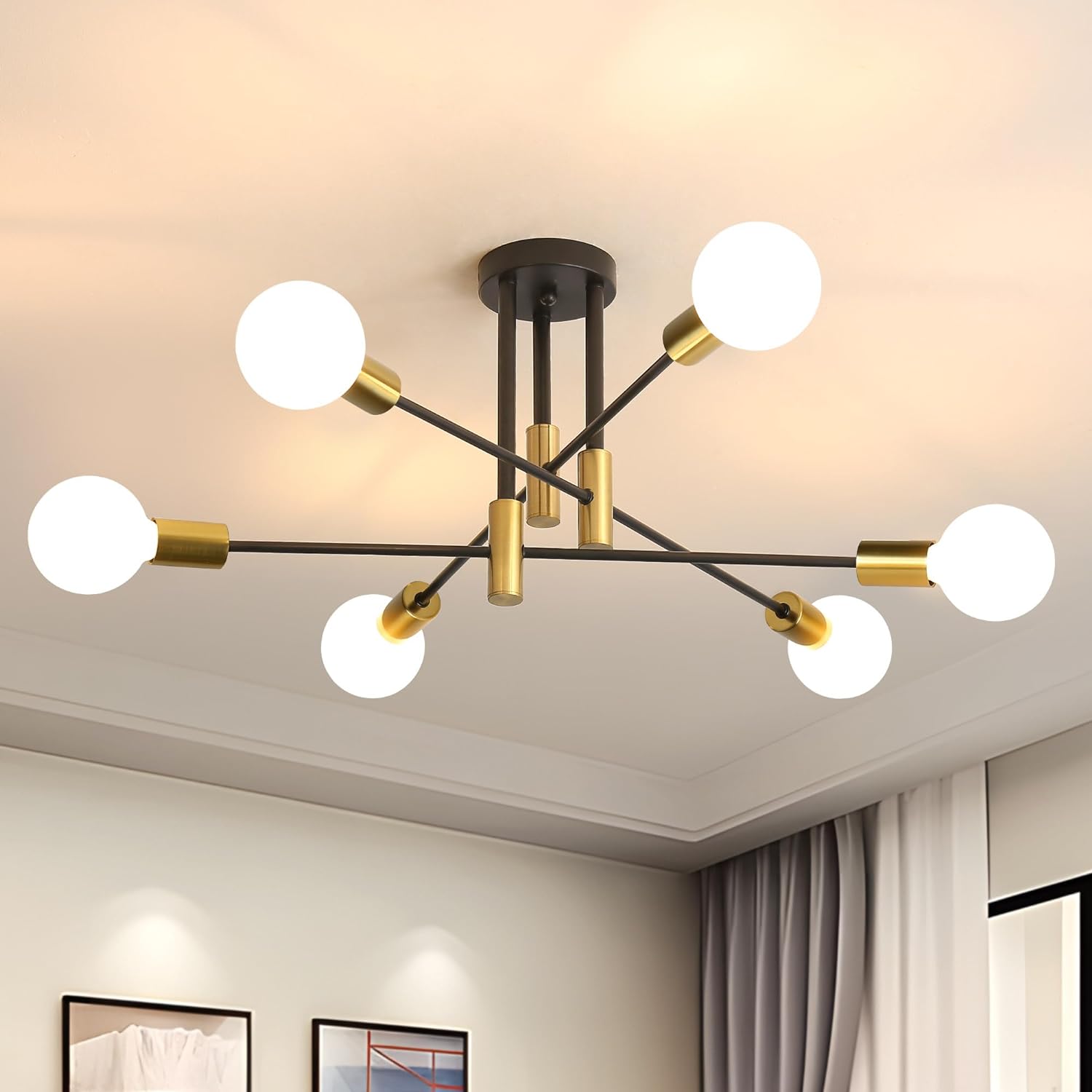 Ceiling Light | Multi Arm Globe