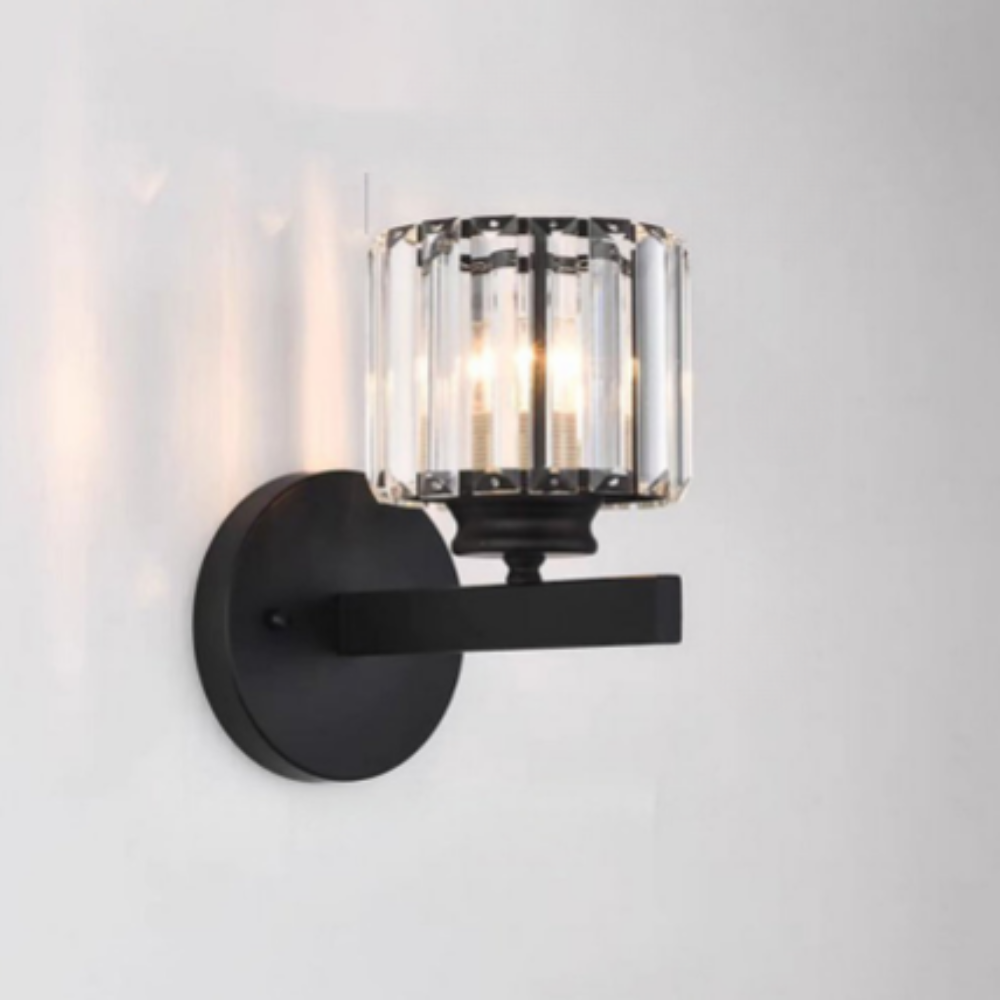 Wall Light | Textured Glass Fixture