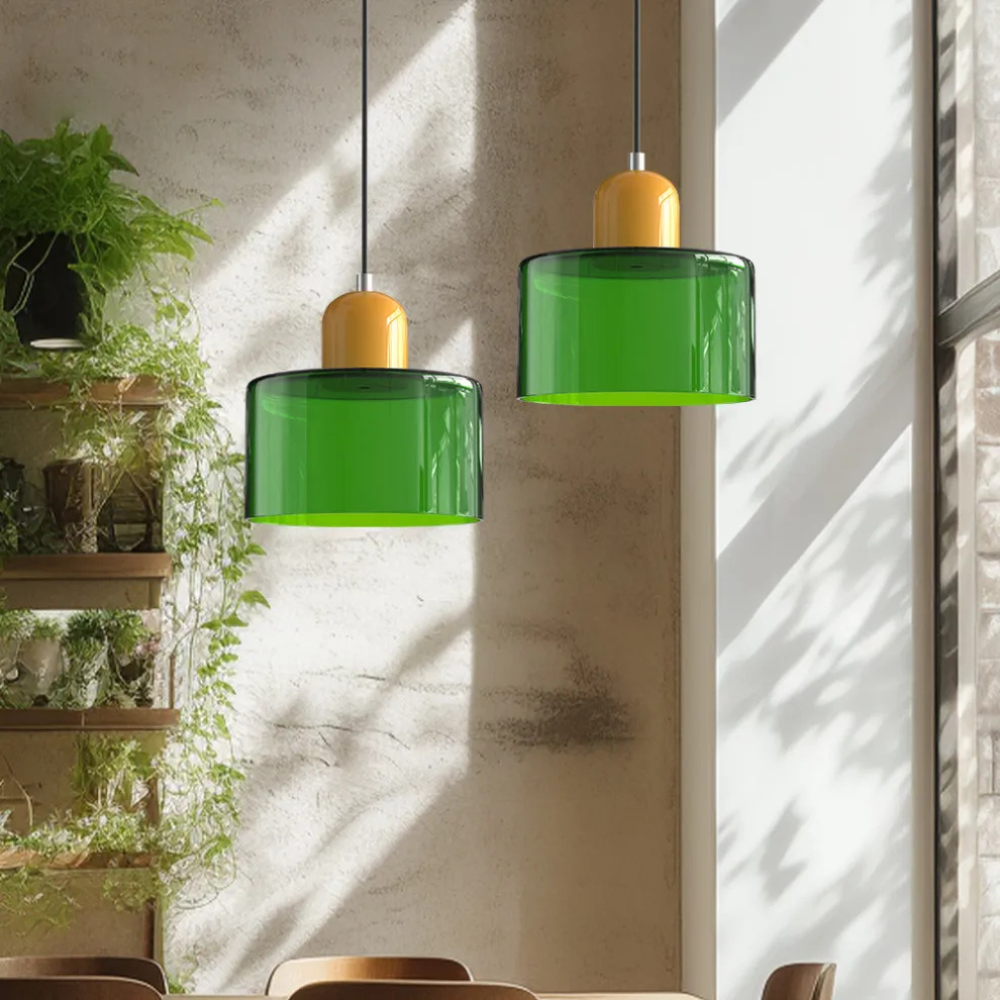 Modern Long Pendant Lamp | Small Chandelier for Bar or Restaurant