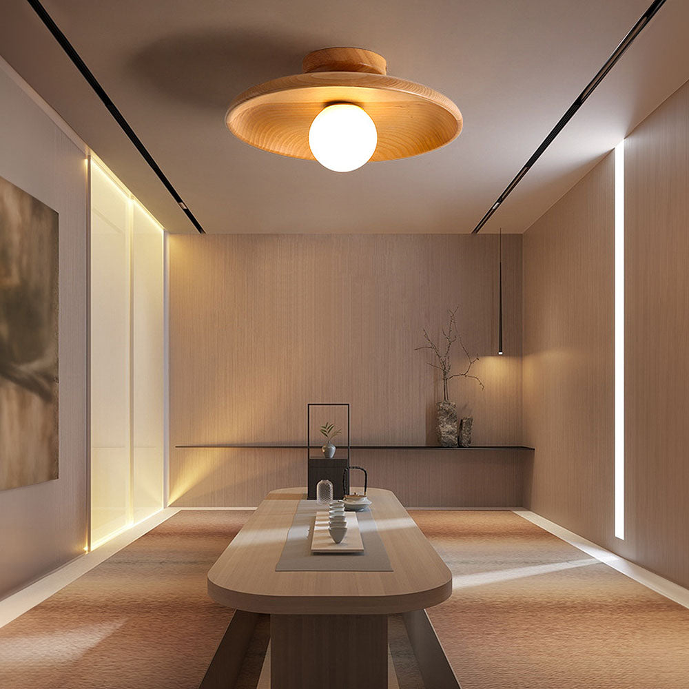 Ceiling Light | Round Dome Fixture