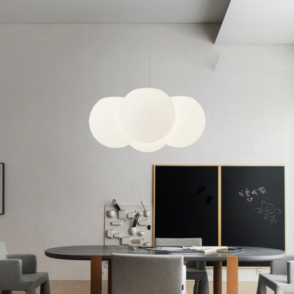 Cloud Inspired LED Ceiling Light | Modern Soft Glow Flush Mount Fixture