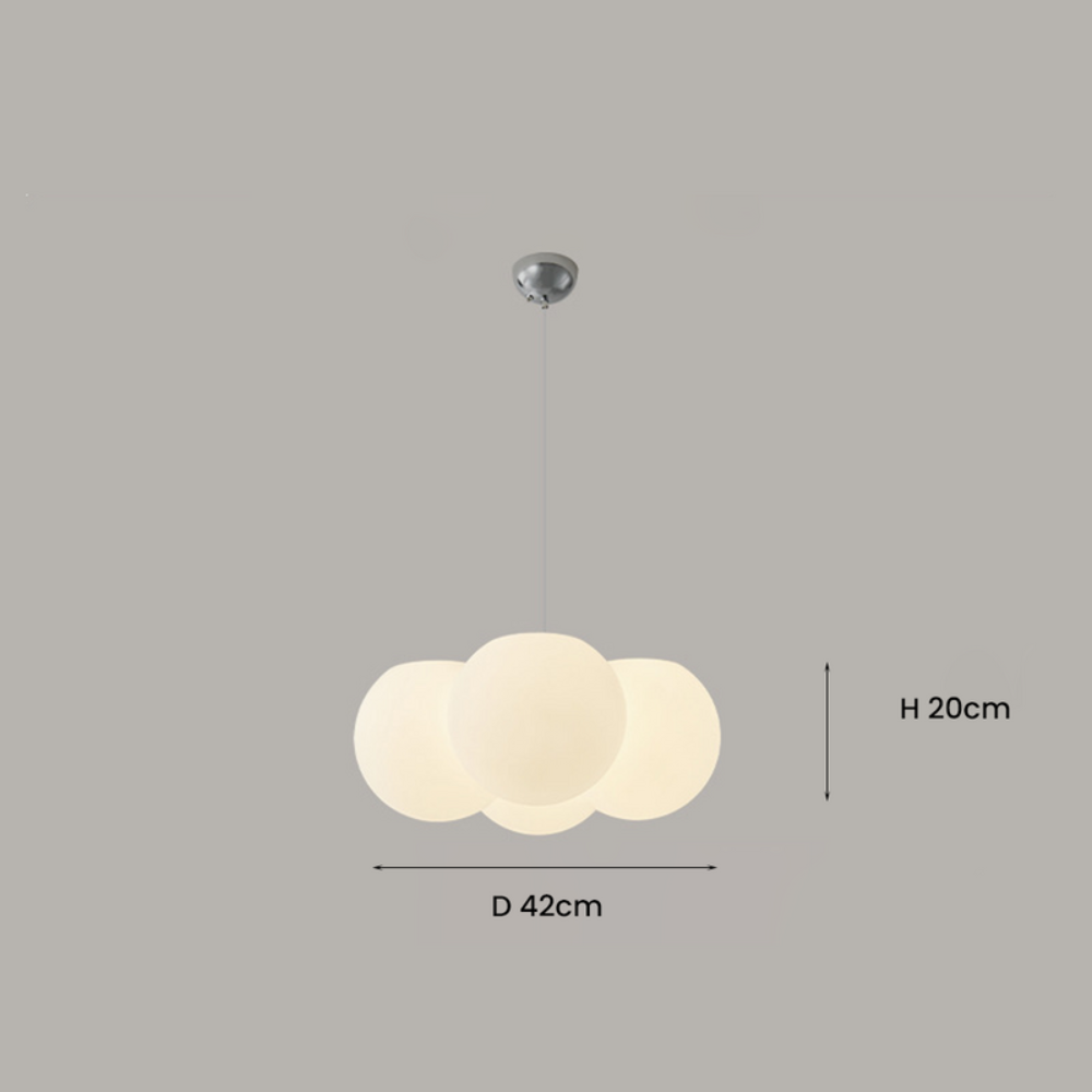 Cloud Inspired LED Ceiling Light | Modern Soft Glow Flush Mount Fixture