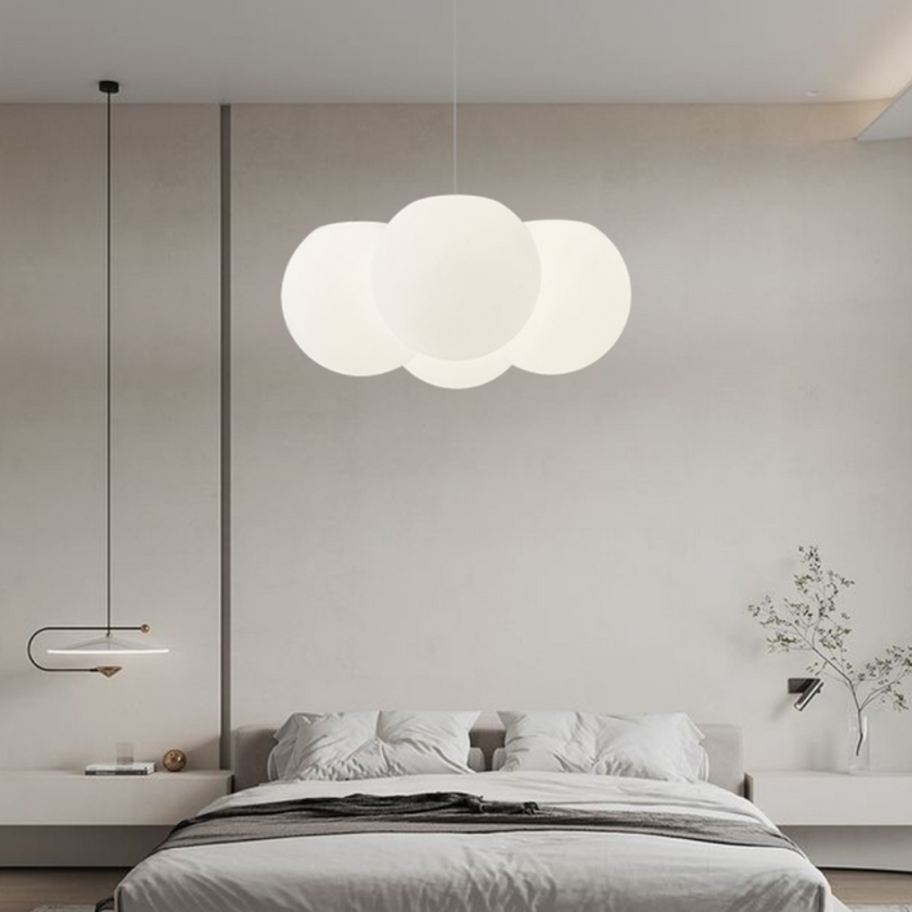 Cloud Inspired LED Ceiling Light | Modern Soft Glow Flush Mount Fixture
