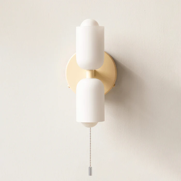 Wall Light | Dual Cylinder Sconce
