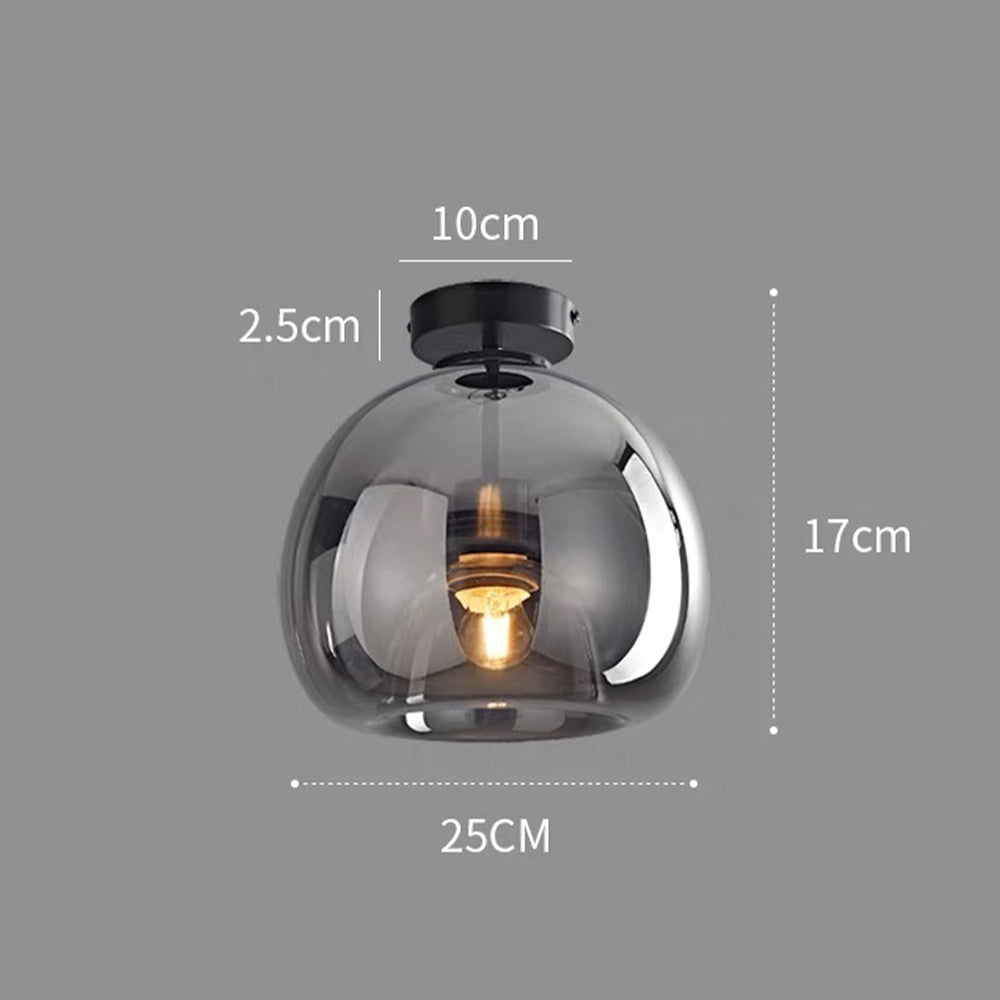 Ceiling Light | Modern Glass Globe