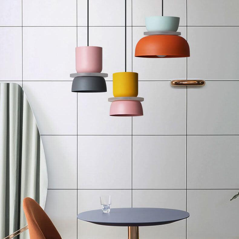Pendant Light | Macaron Style Colorful Fixture