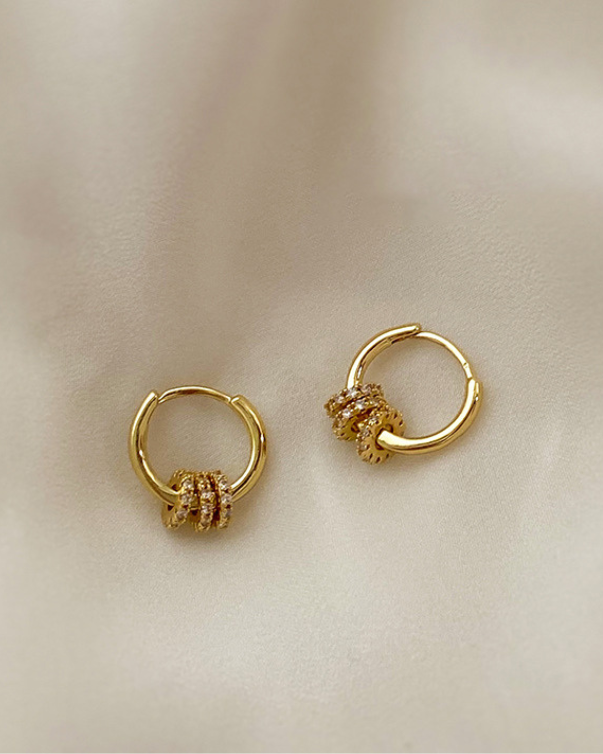 Trinity Charm Earrings