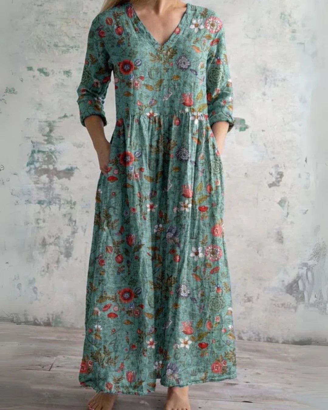 Clara™ | Comfort Floral Maxi Dress