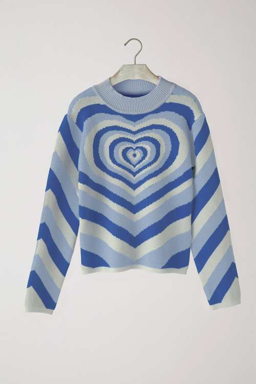 Heart Wave Sweater