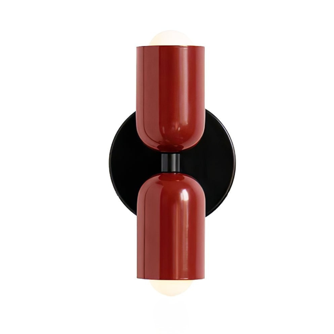 Wall Light Modern | Dual Cylinder Fixture