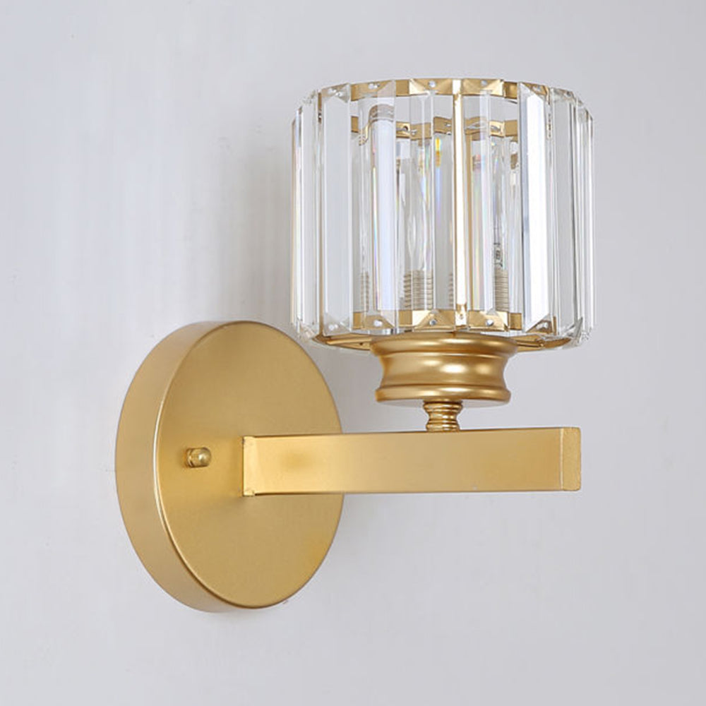 Wall Light | Textured Glass Fixture