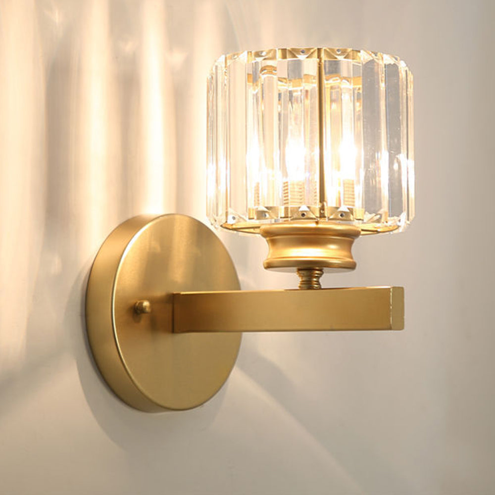 Wall Light | Textured Glass Fixture
