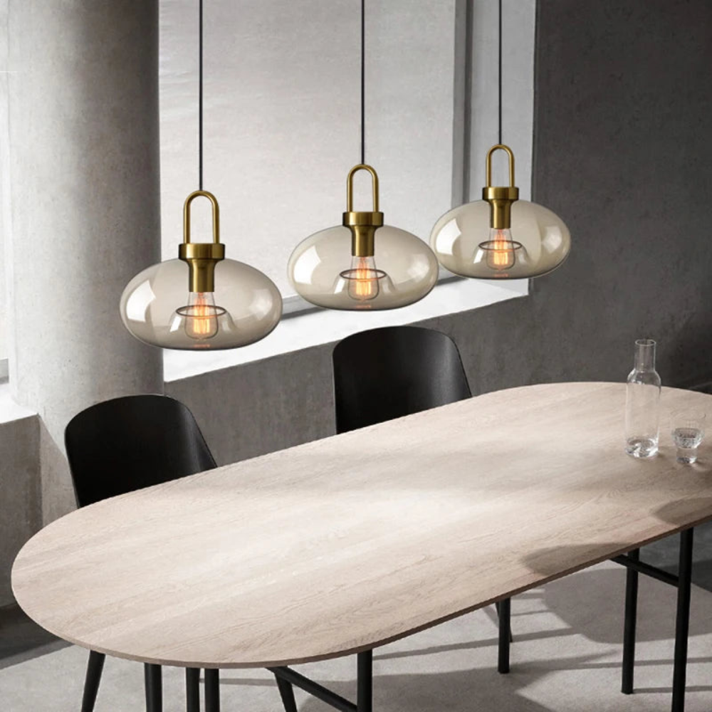 Pendant Light for Kitchen | Nordic Loft Style Hanging Lamp for Industrial Interiors