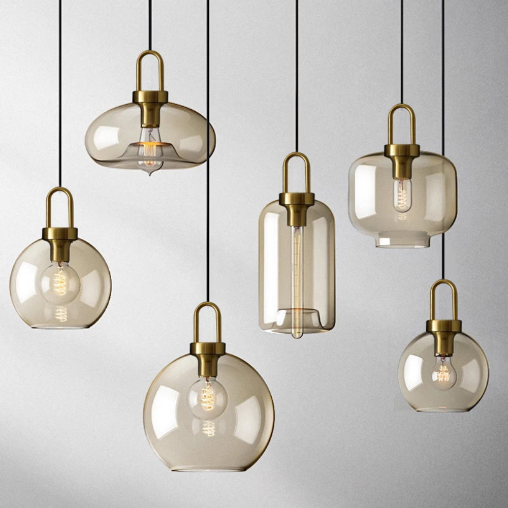 Pendant Light for Kitchen | Nordic Loft Style Hanging Lamp for Industrial Interiors