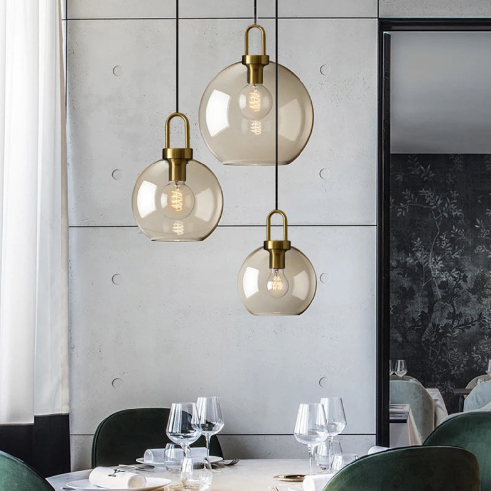 Pendant Light for Kitchen | Nordic Loft Style Hanging Lamp for Industrial Interiors
