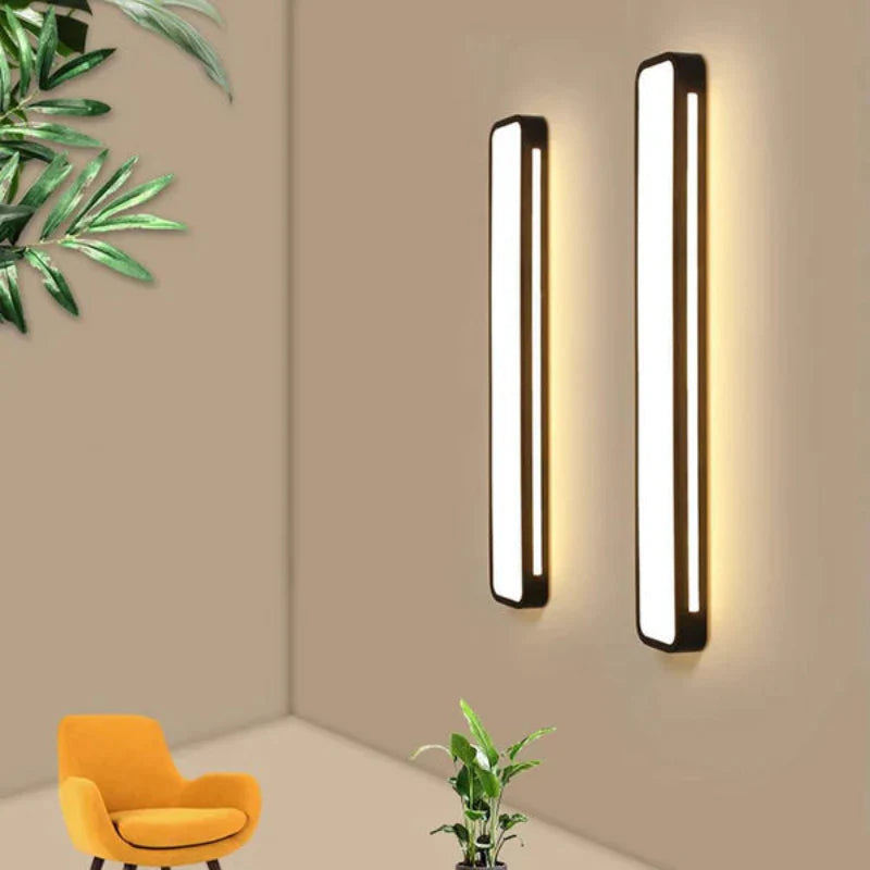 Ceiling Lights | Minimalist Nordic Long LED Fixture