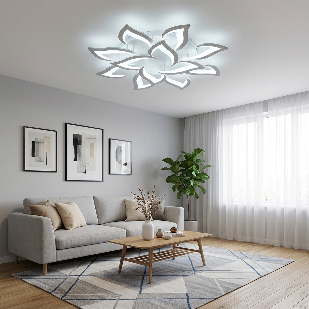 Ceiling Light | Flower Shape LED Fixture