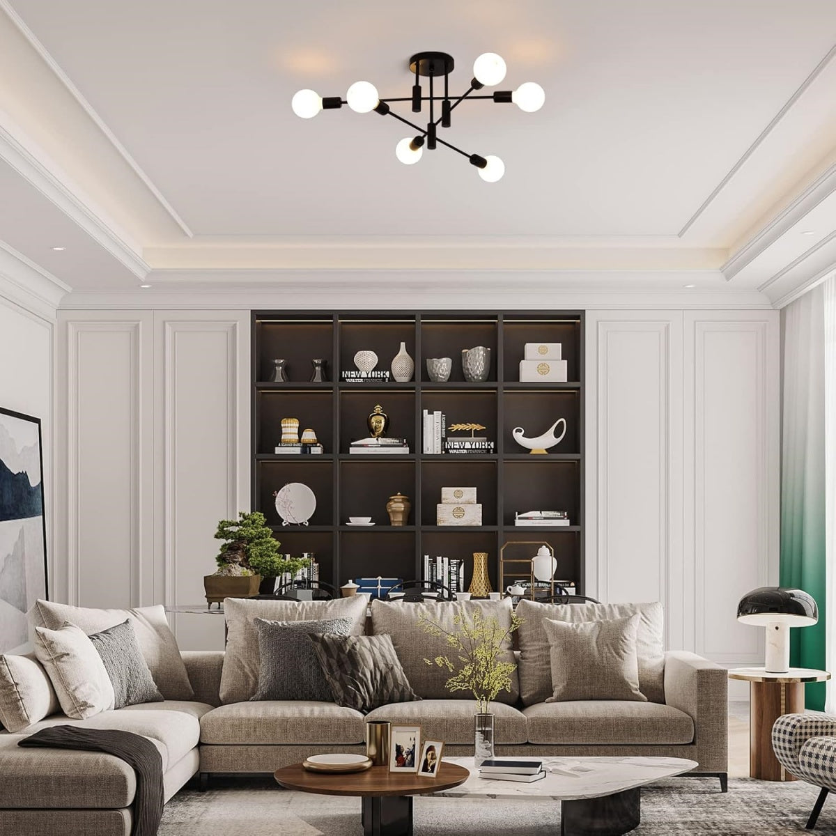 Ceiling Light | Multi Arm Globe