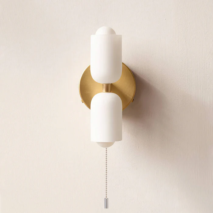 Wall Light | Dual Cylinder Sconce