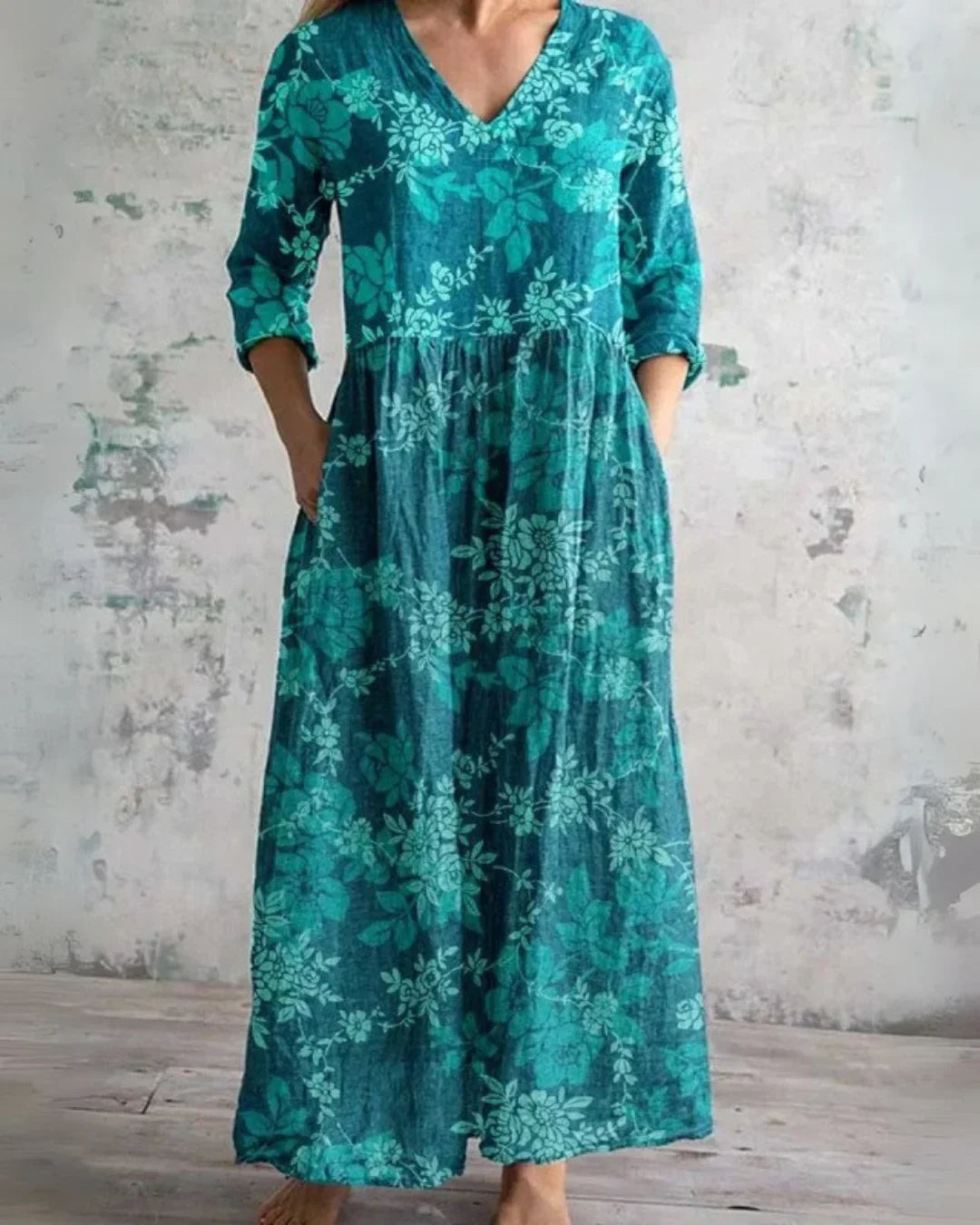 Clara™ | Comfort Floral Maxi Dress