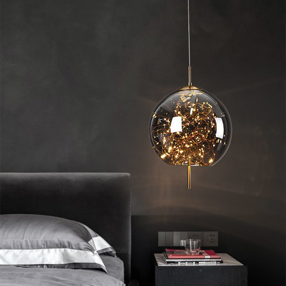 Pendant Light | Transparent Cylinder Fixture