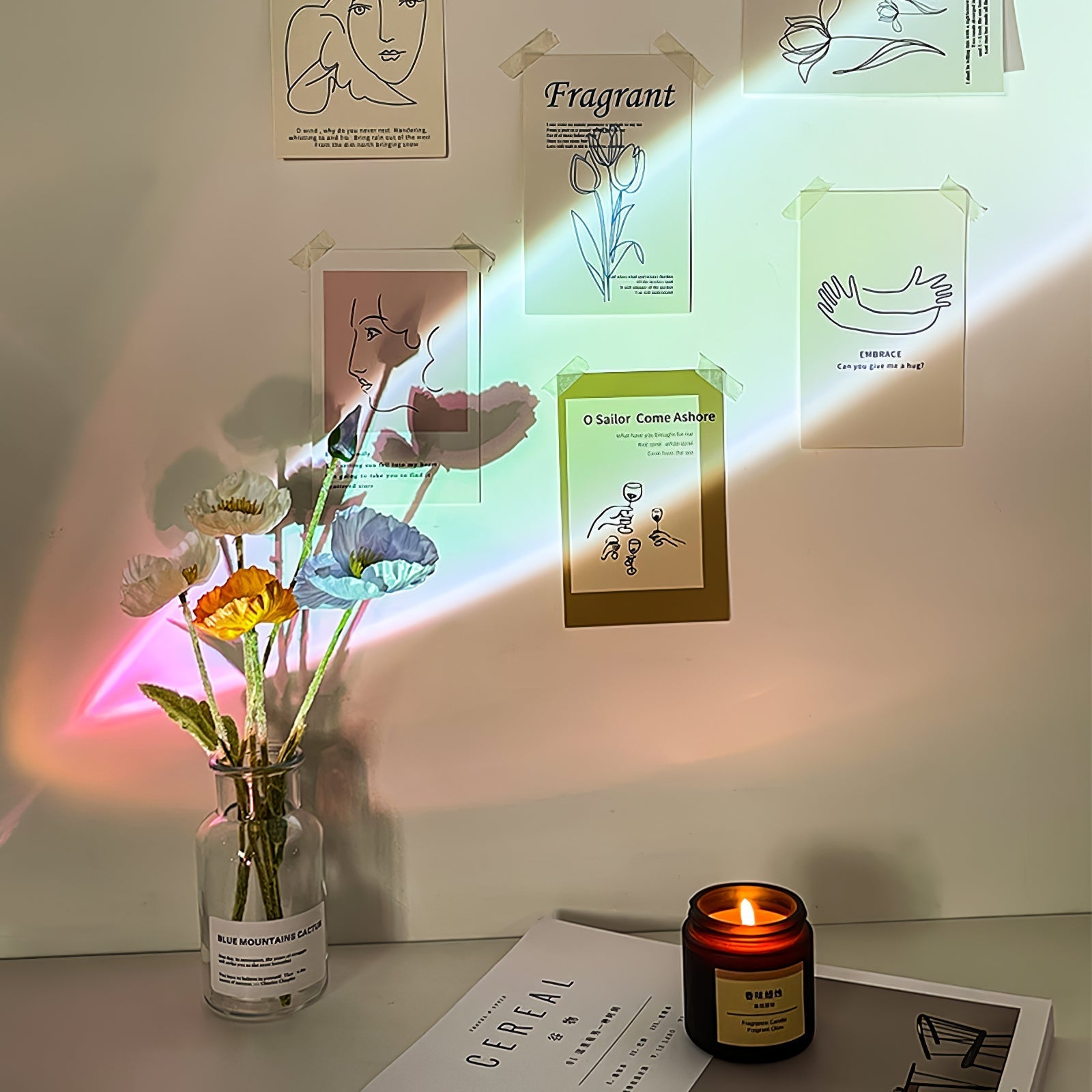 Table Lamp | Oval LED Lighting