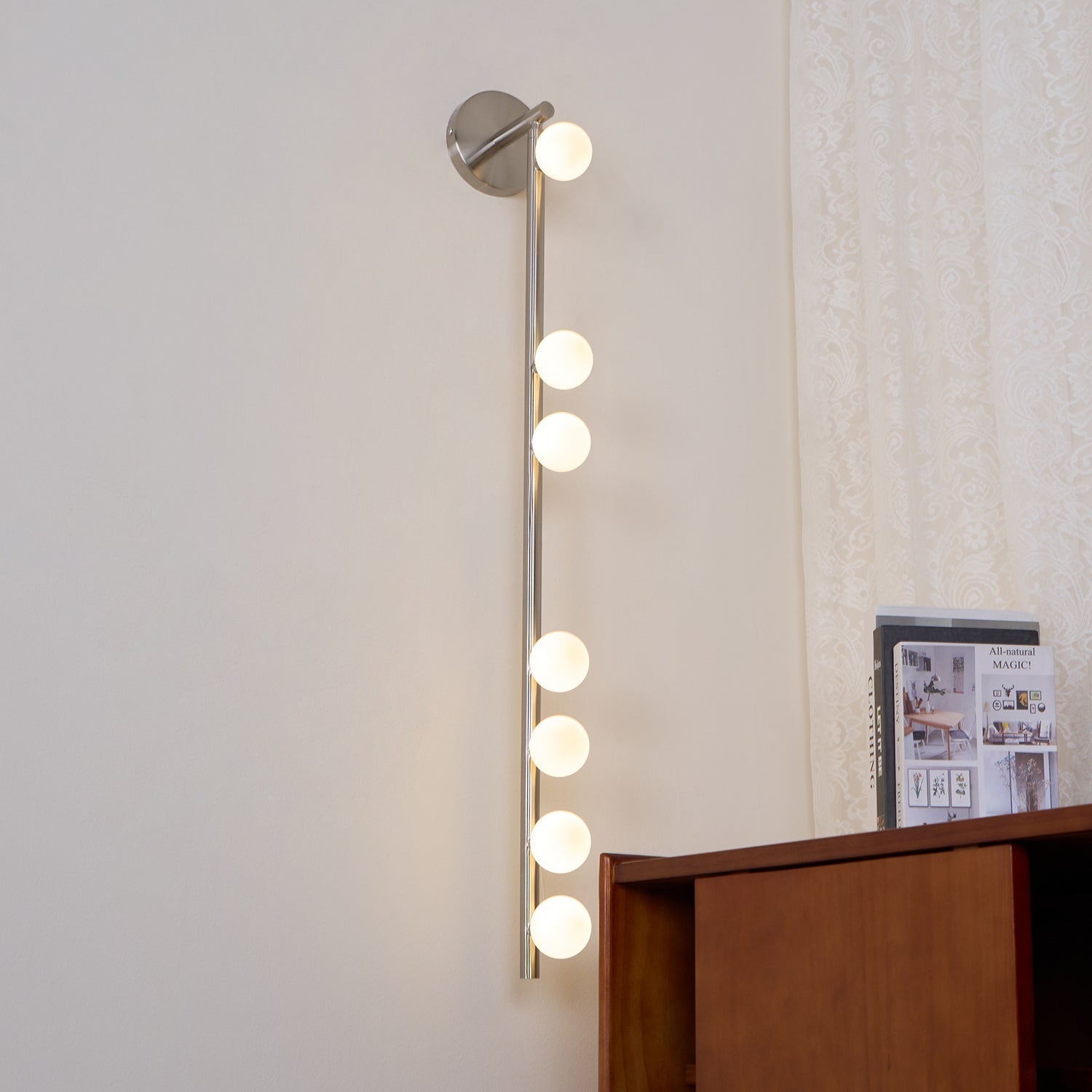 Wall Light Base | Multi-Head Vertical Design