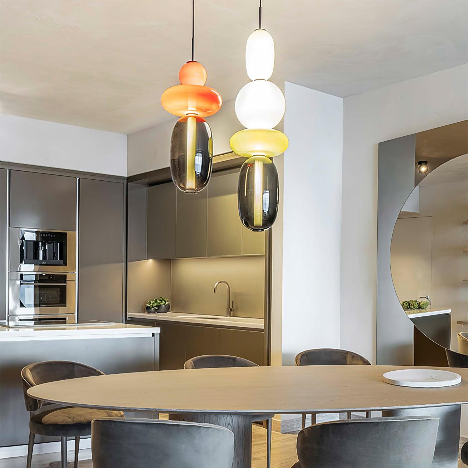 Pendant Light LED | Layered Shade Ceiling Design