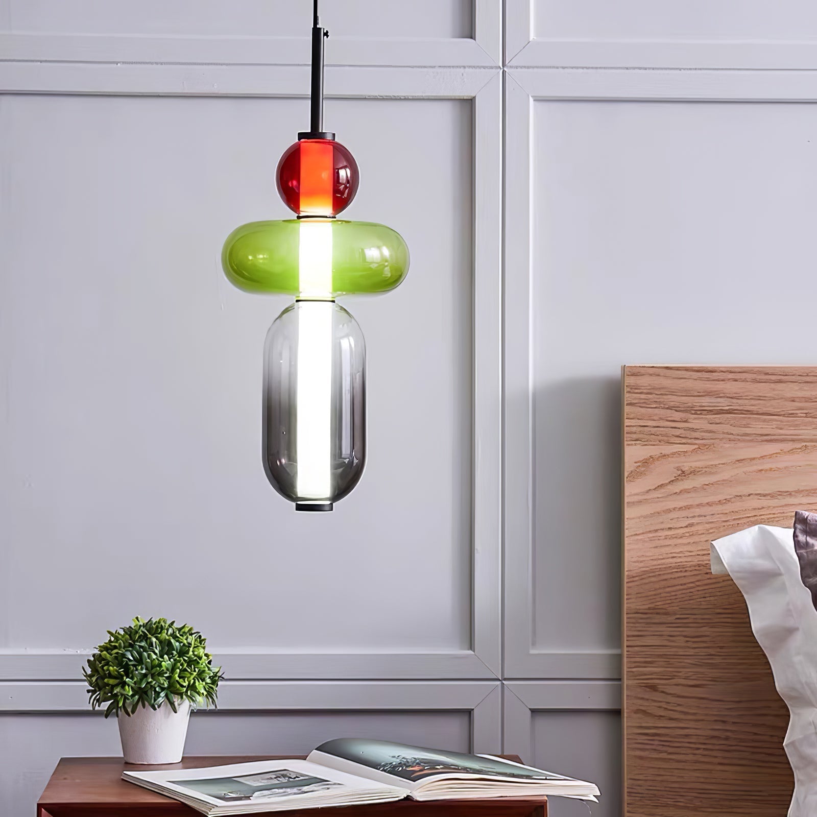 Pendant Light LED | Layered Shade Ceiling Design