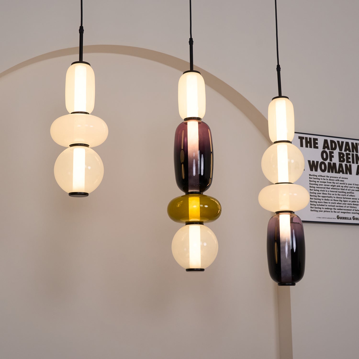 Pendant Light LED | Layered Shade Ceiling Design
