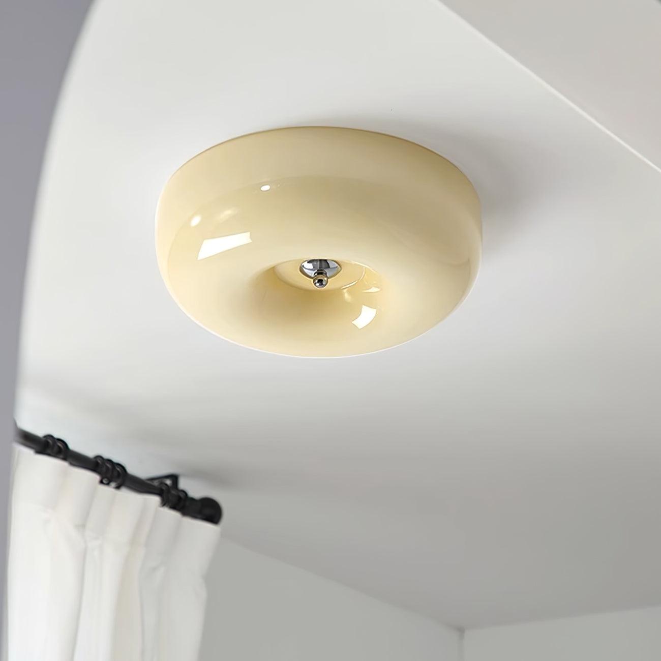 Ceiling Light | Round Flush Fixture