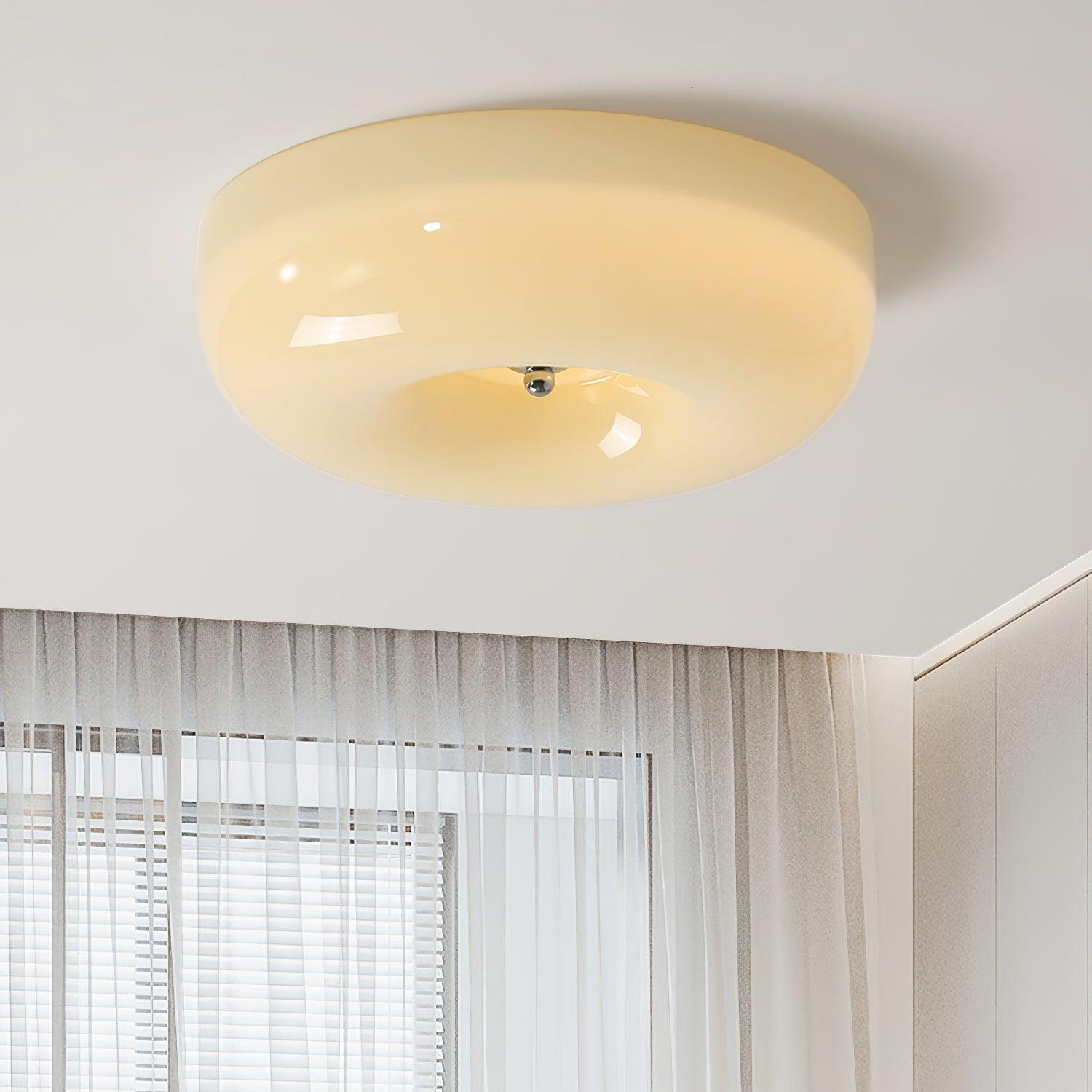 Ceiling Light | Round Flush Fixture
