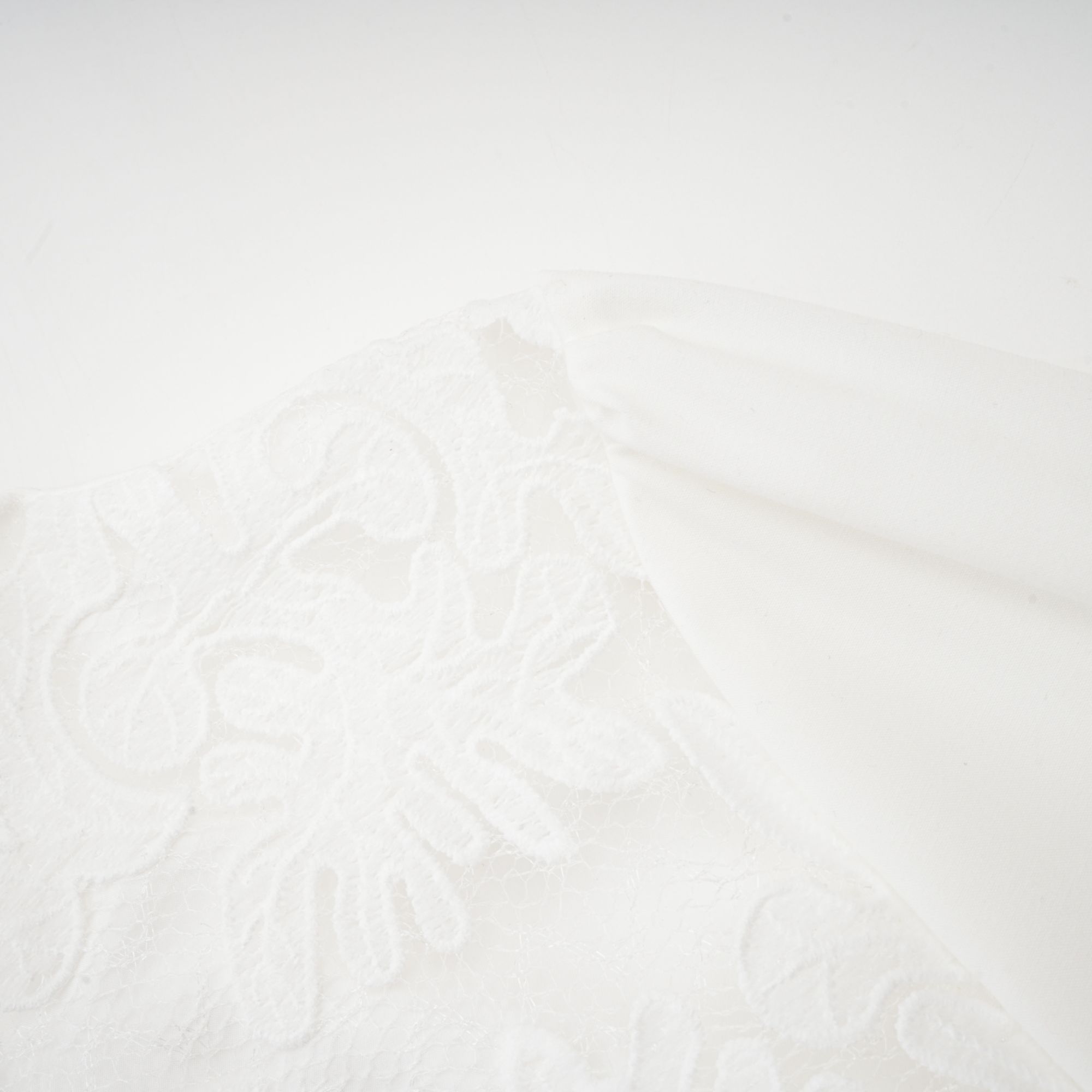 Madeleine white panelled embroidered midi dress