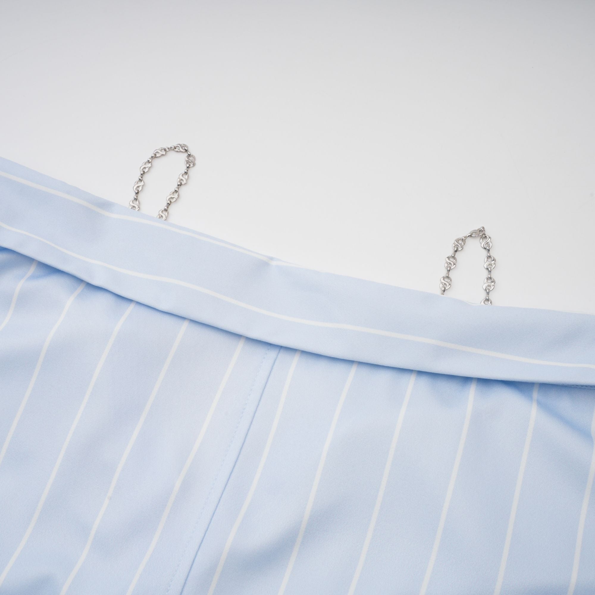 Hélène striped off-shoulder blouse
