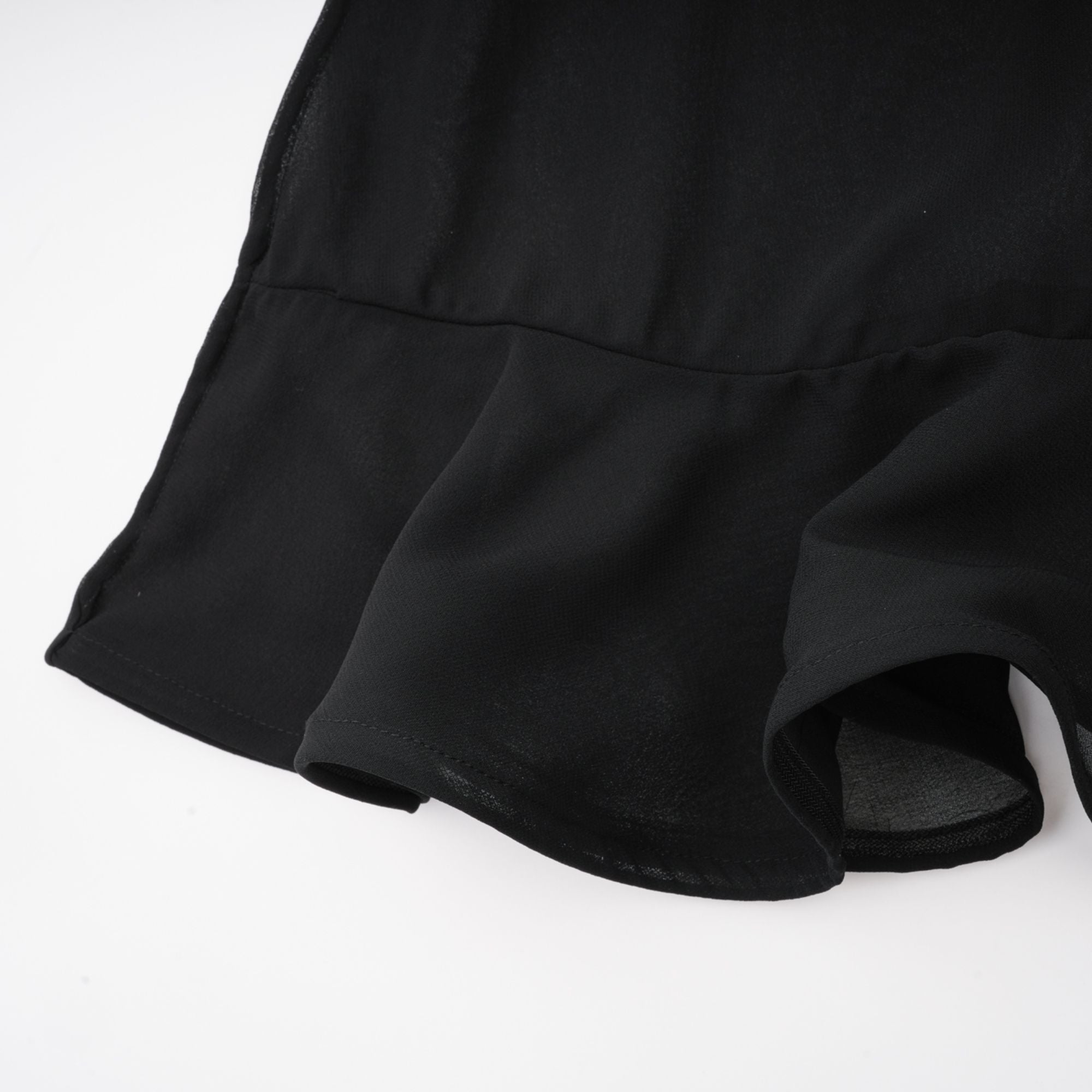 Jacqueline rayon ruffle pleated tulle maxi skirt