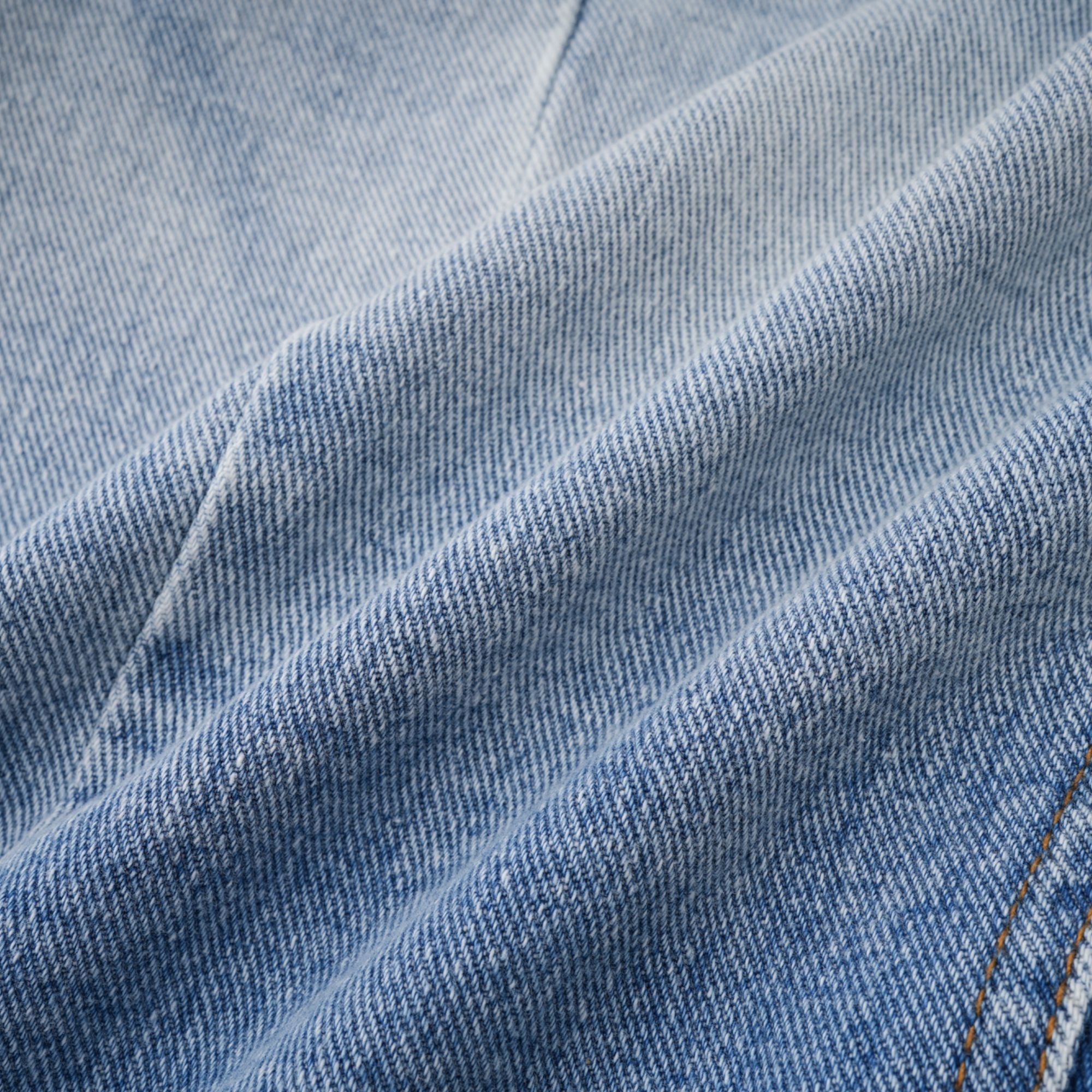 Edda Light Blue Belted Denim Jacket
