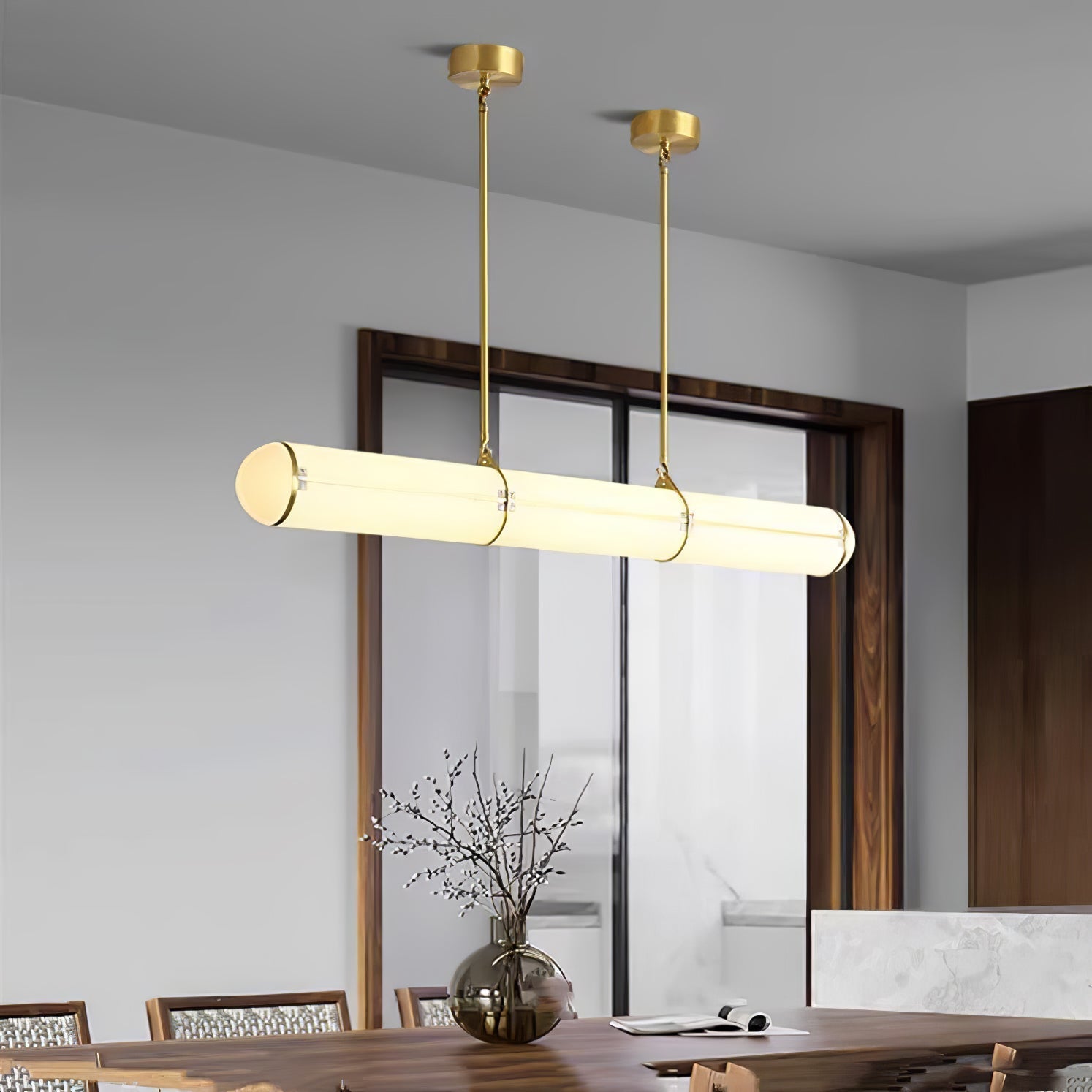 Pendant Light | Cylindrical Tube Ceiling Lamp