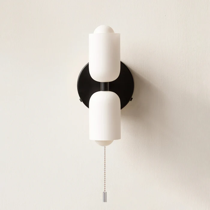 Wall Light | Dual Cylinder Sconce