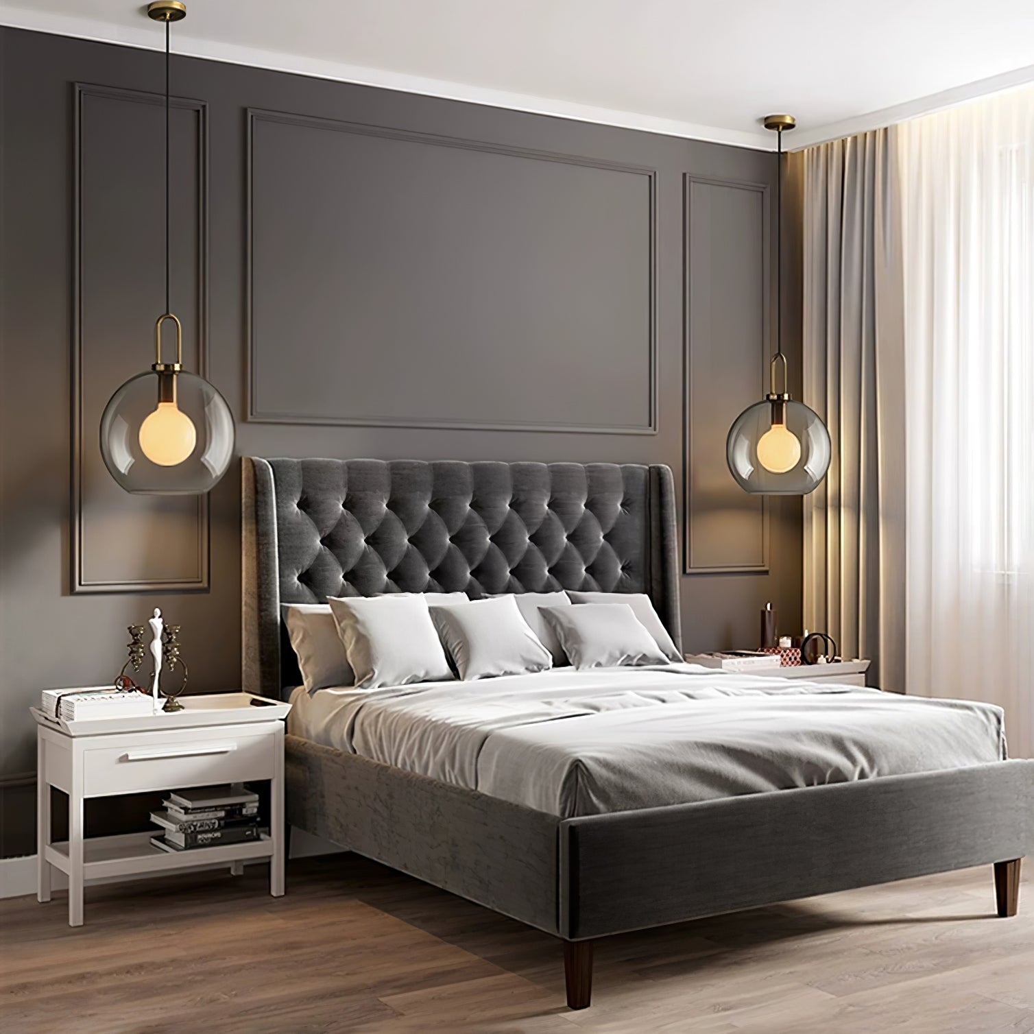 Pendant Light | Modern Globe Pendulum Lamp