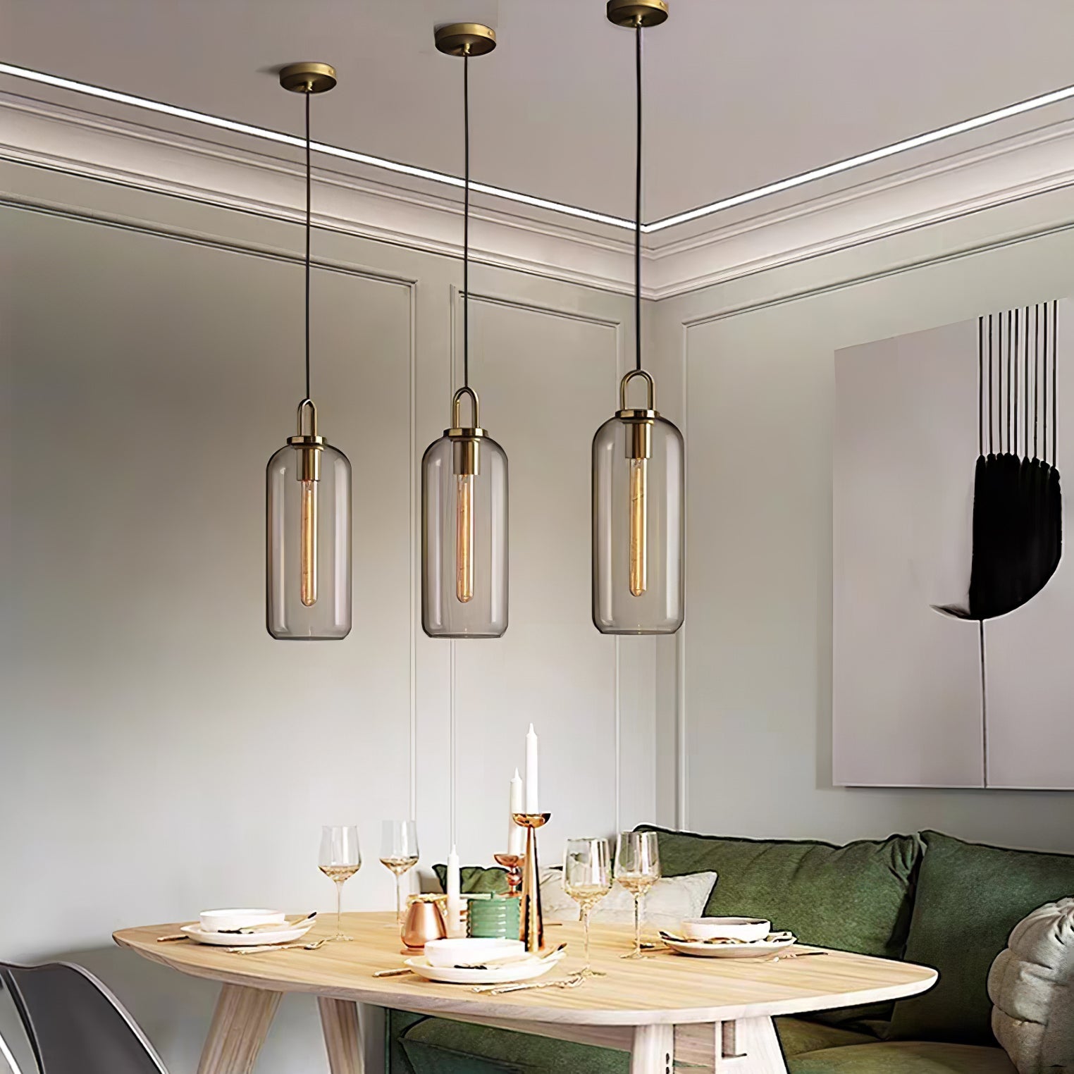 Pendant Light | Modern Globe Pendulum Lamp