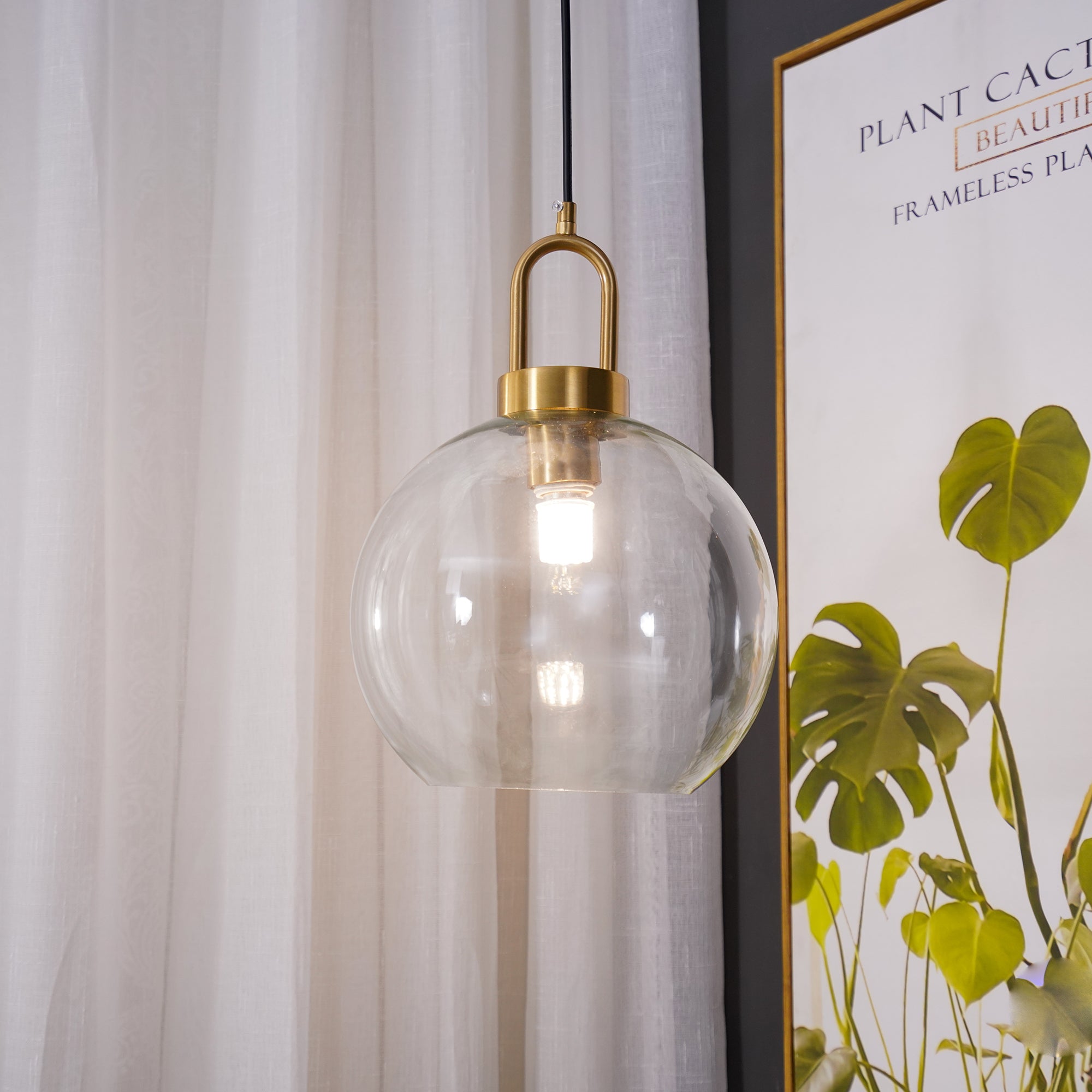 Pendant Light | Modern Globe Pendulum Lamp