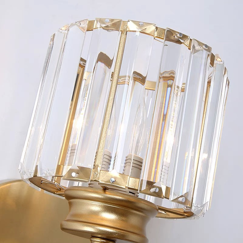 Wall Light | Textured Glass Fixture