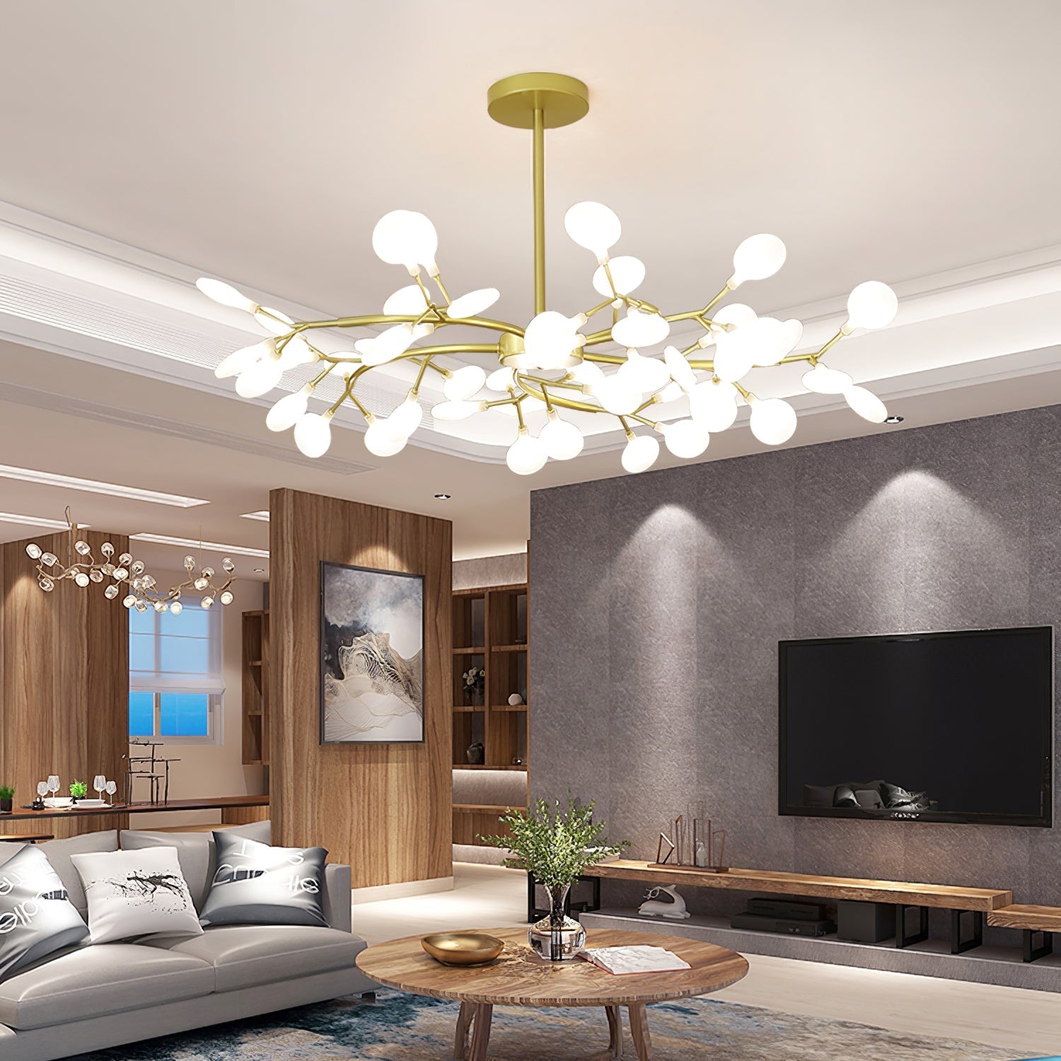 Chandelier Light | 30 to 63 Heads