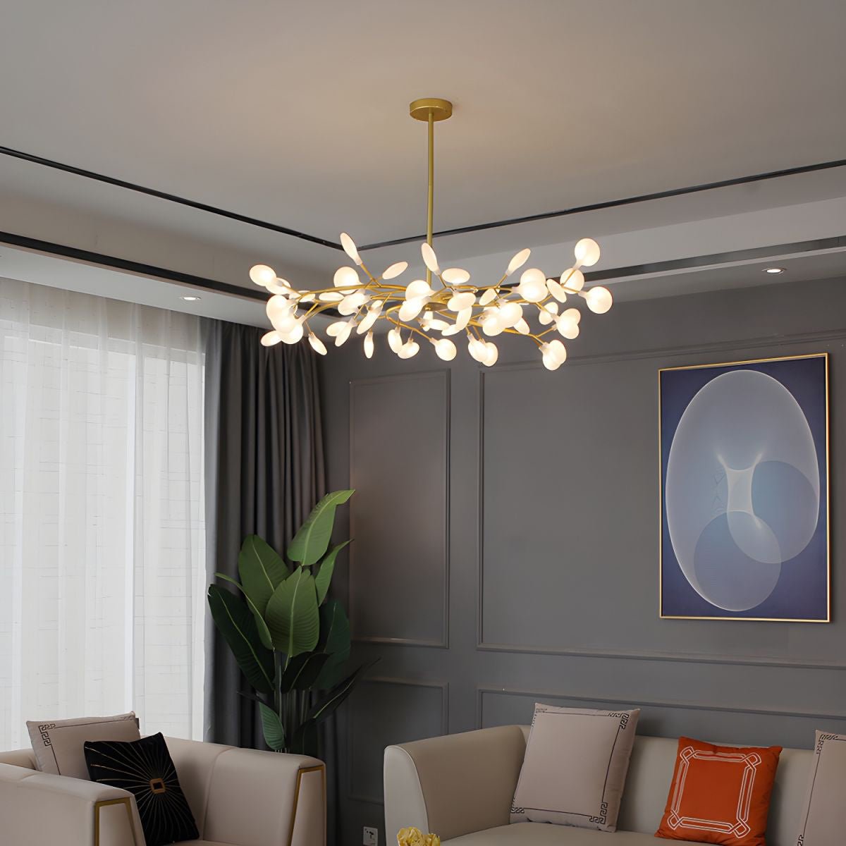 Chandelier Light | 30 to 63 Heads