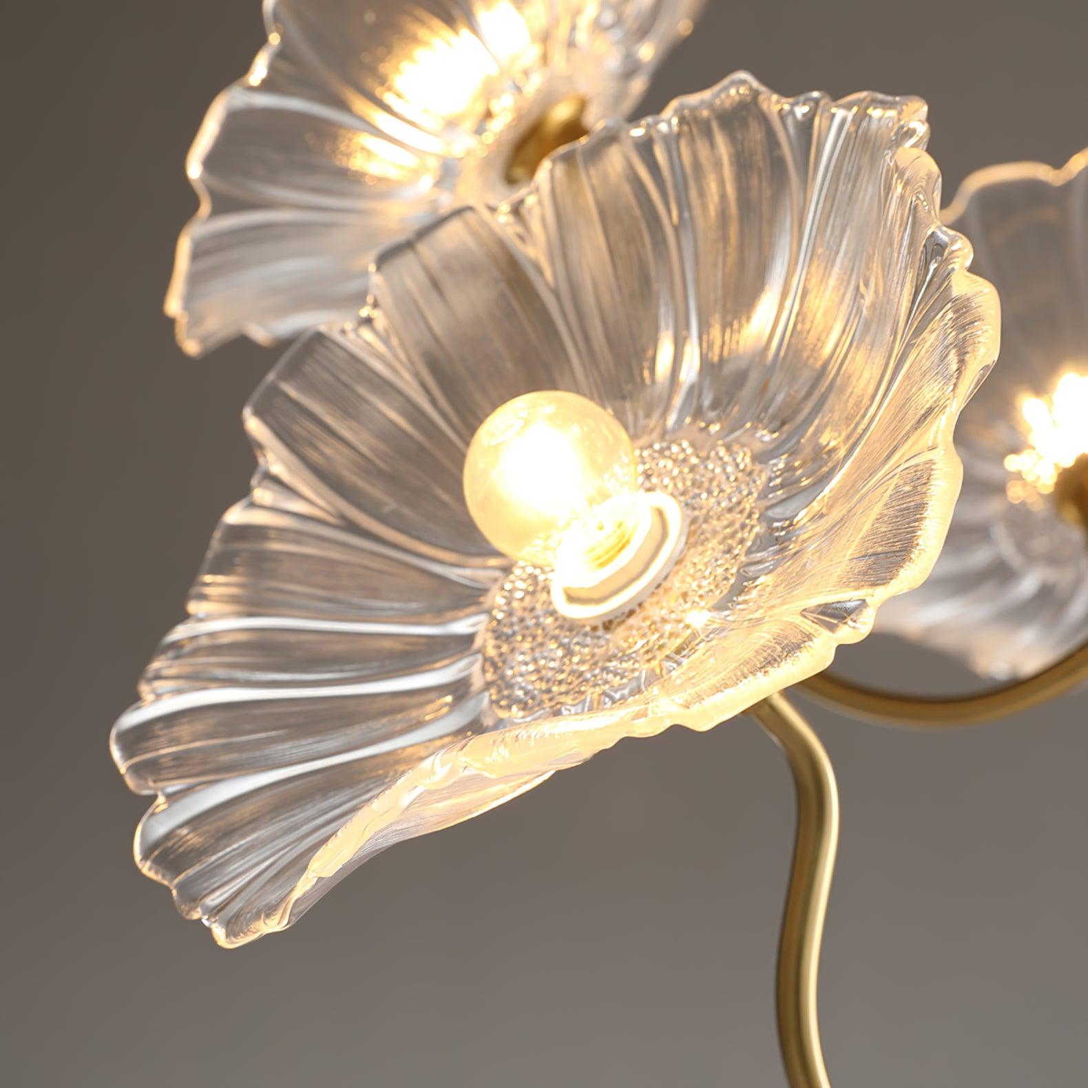 Chandelier Light Fixture | Ceiling Lamp with 3 or 6 Heads