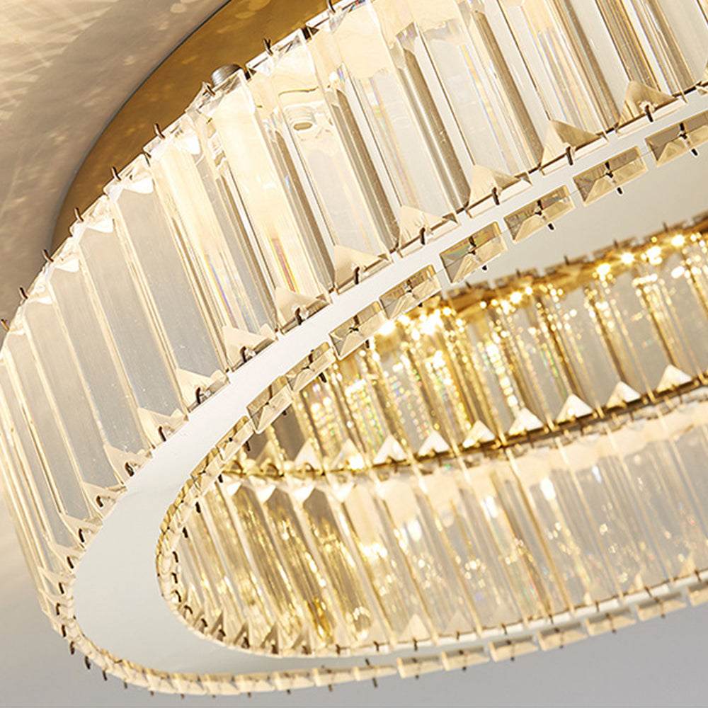 Ceiling Light | LED Ring Layered Flush Ceiling Fixture