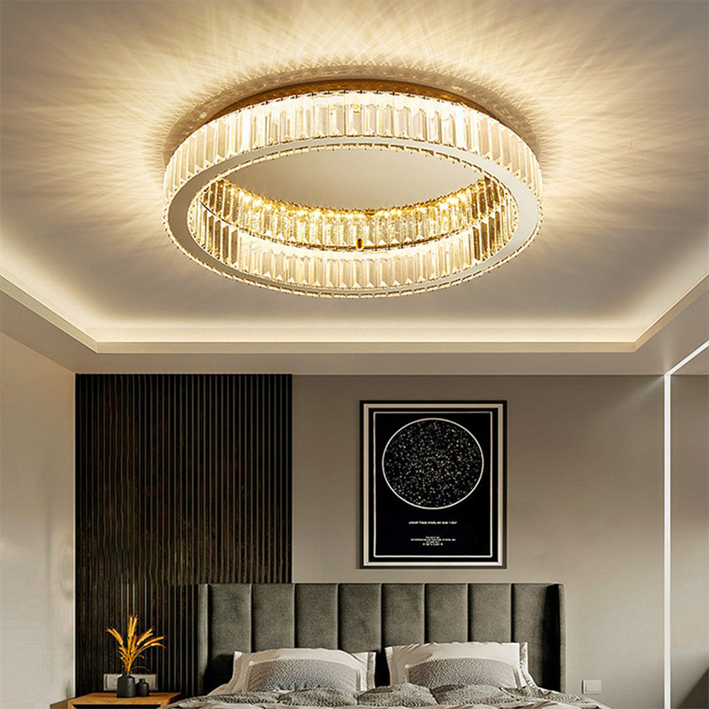Ceiling Light | LED Ring Layered Flush Ceiling Fixture