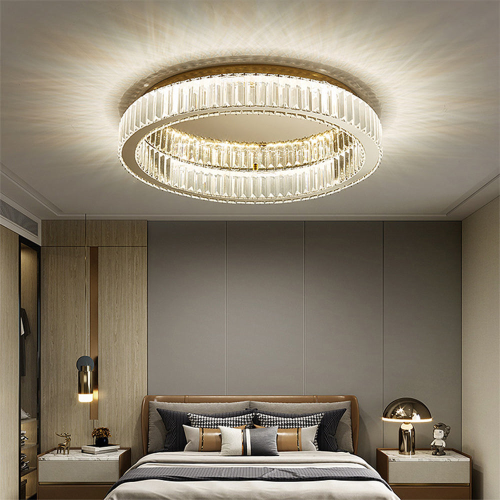 Ceiling Light | LED Ring Layered Flush Ceiling Fixture