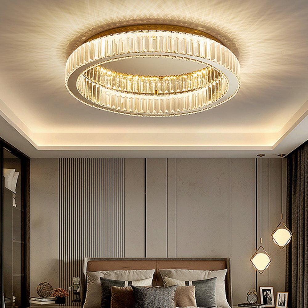 Ceiling Light | LED Ring Layered Flush Ceiling Fixture