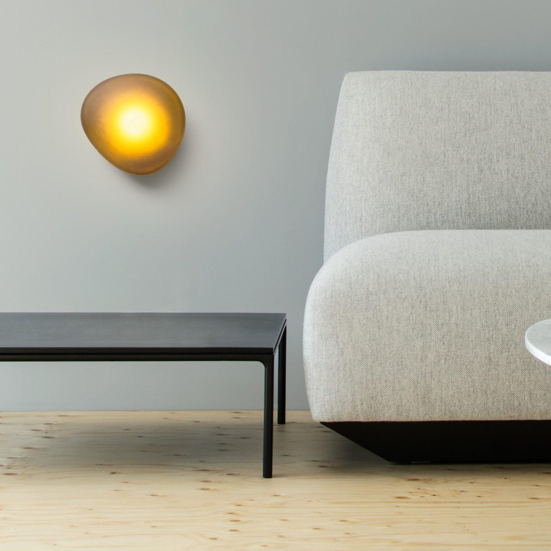 Wall Light Oval | LED Glass Fixture